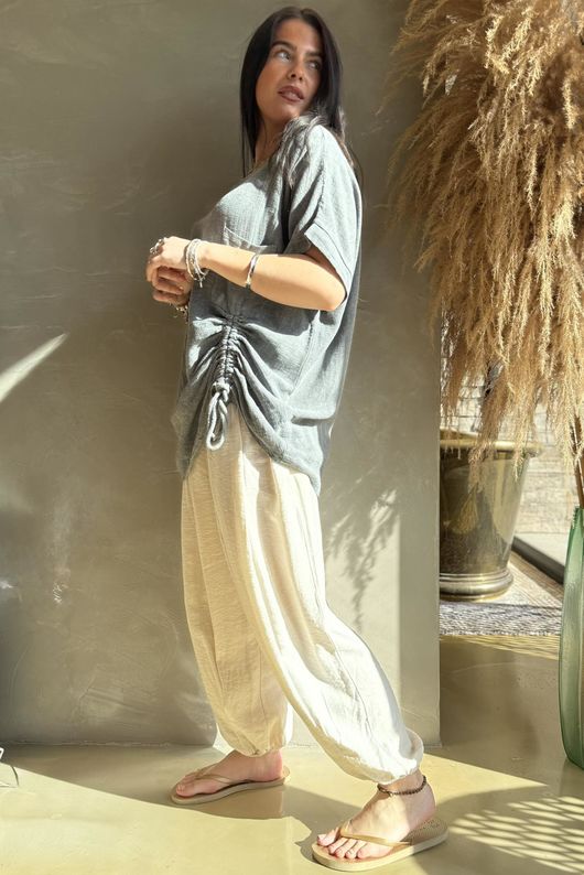 Santa Eulalia Hitch Top Washed Charcoal